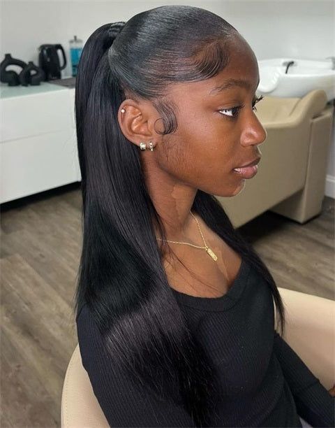 Black Visual Idea Black Visual Idea — Winter Half Up Half Down Hairstyles