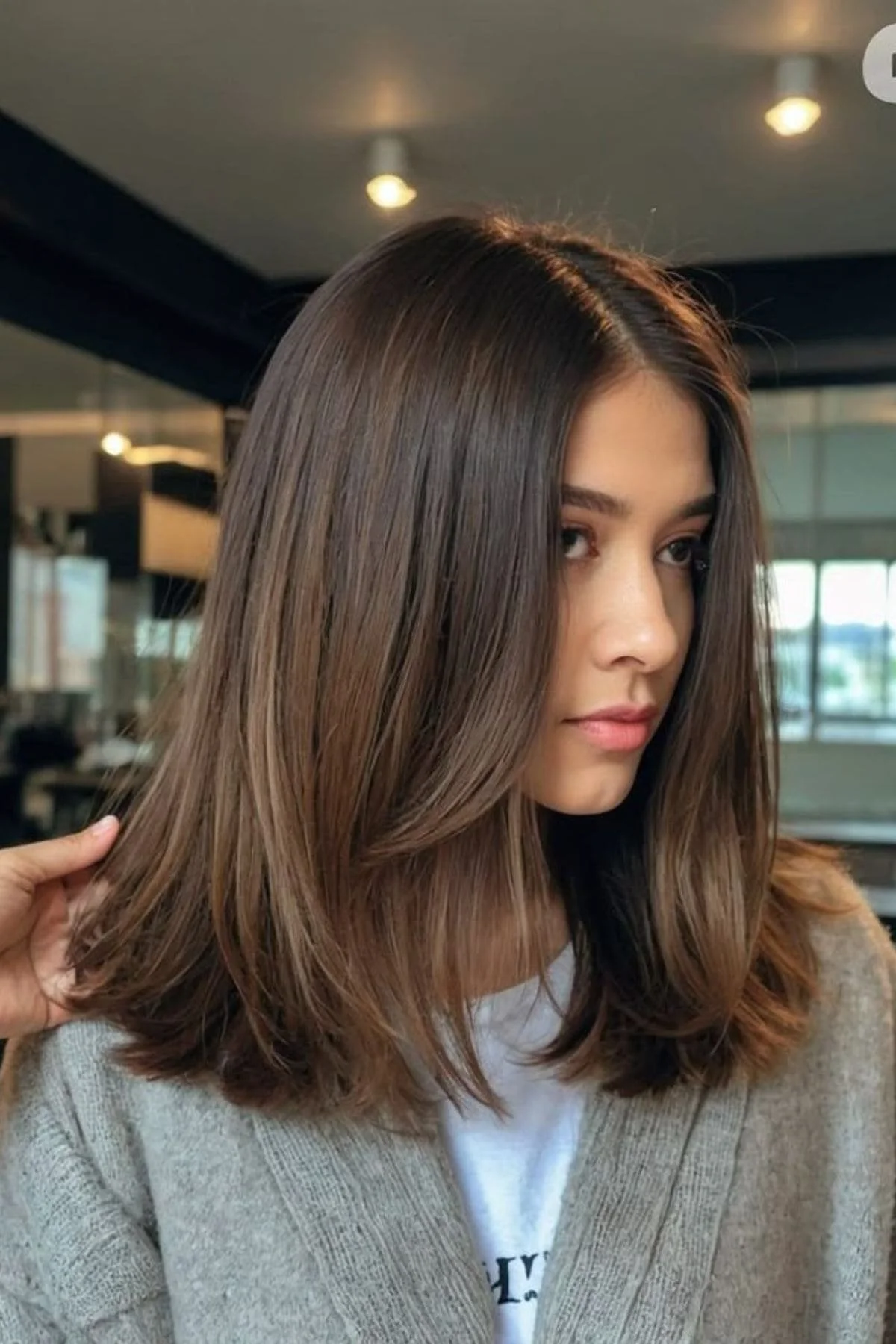 Collarbone Bob with Face-Framing Layers — Winter Haircuts for Straight Hair