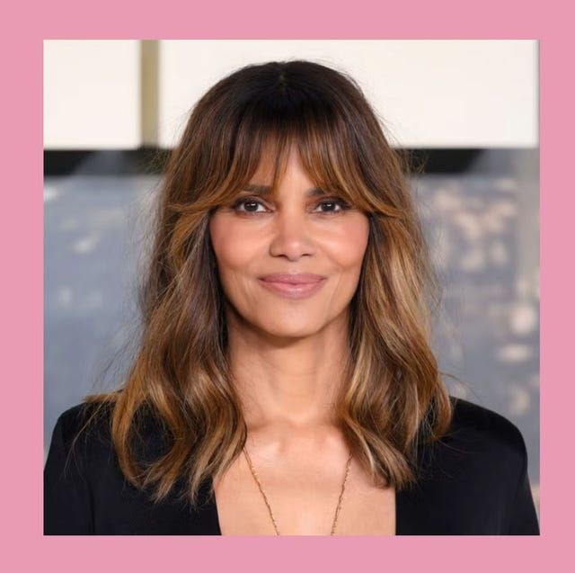 Dark Brown Lob with Caramel Highlights — Winter Hairstyles for Women Over 50