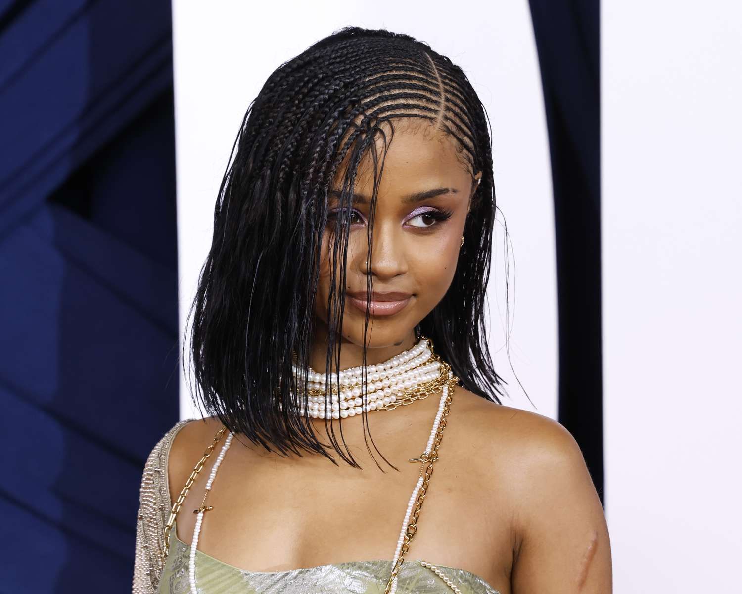 Collarbone Two-Strand Twists — Winter Hairstyles for Black Women