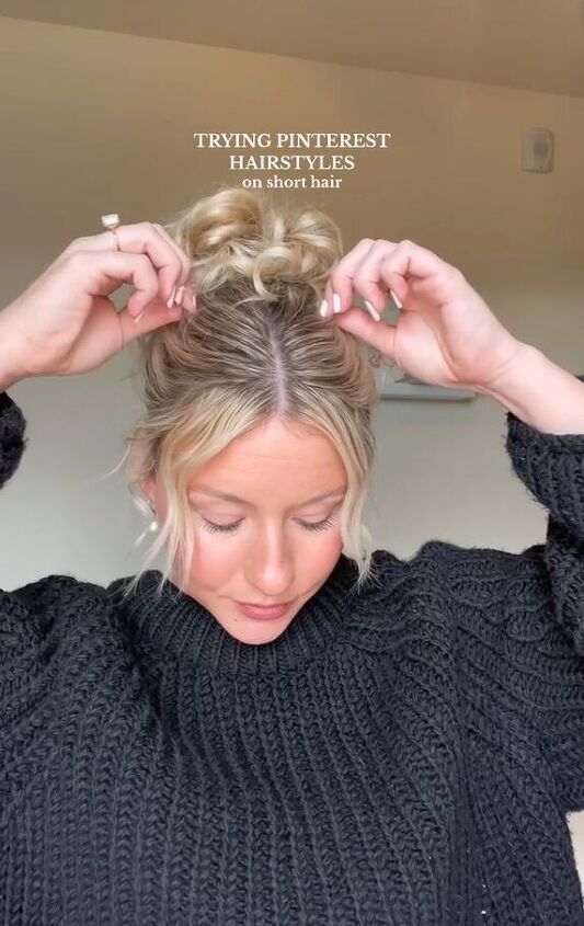 Updo Visual Idea — Cute Winter Hairstyles