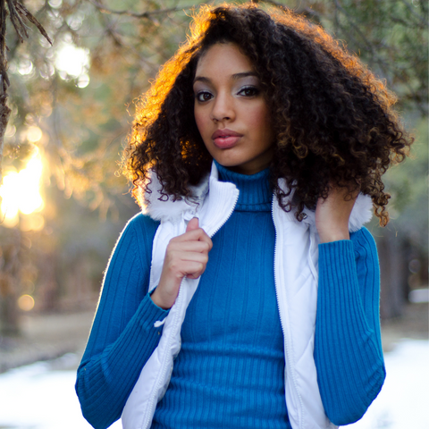 Mid-Back Loose Curls with Highlights Mid-Back Loose Curls with Highlights — Winter Natural Hairstyles