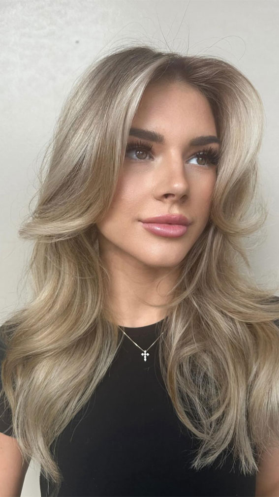 Shoulder Visual Idea — Winter Hair Colors for Pale Skin