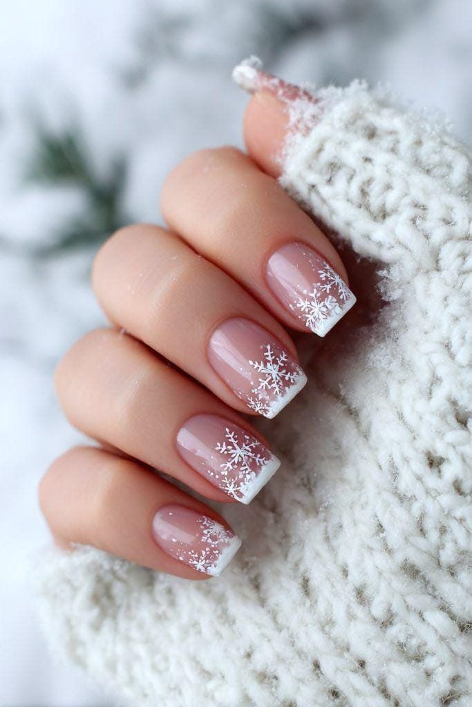 Visual Idea Visual Idea — Winter Square Nails