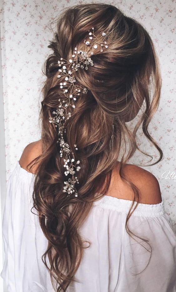 Long Layers Visual Idea Long Layers Visual Idea — Winter Half Up Half Down Hairstyles