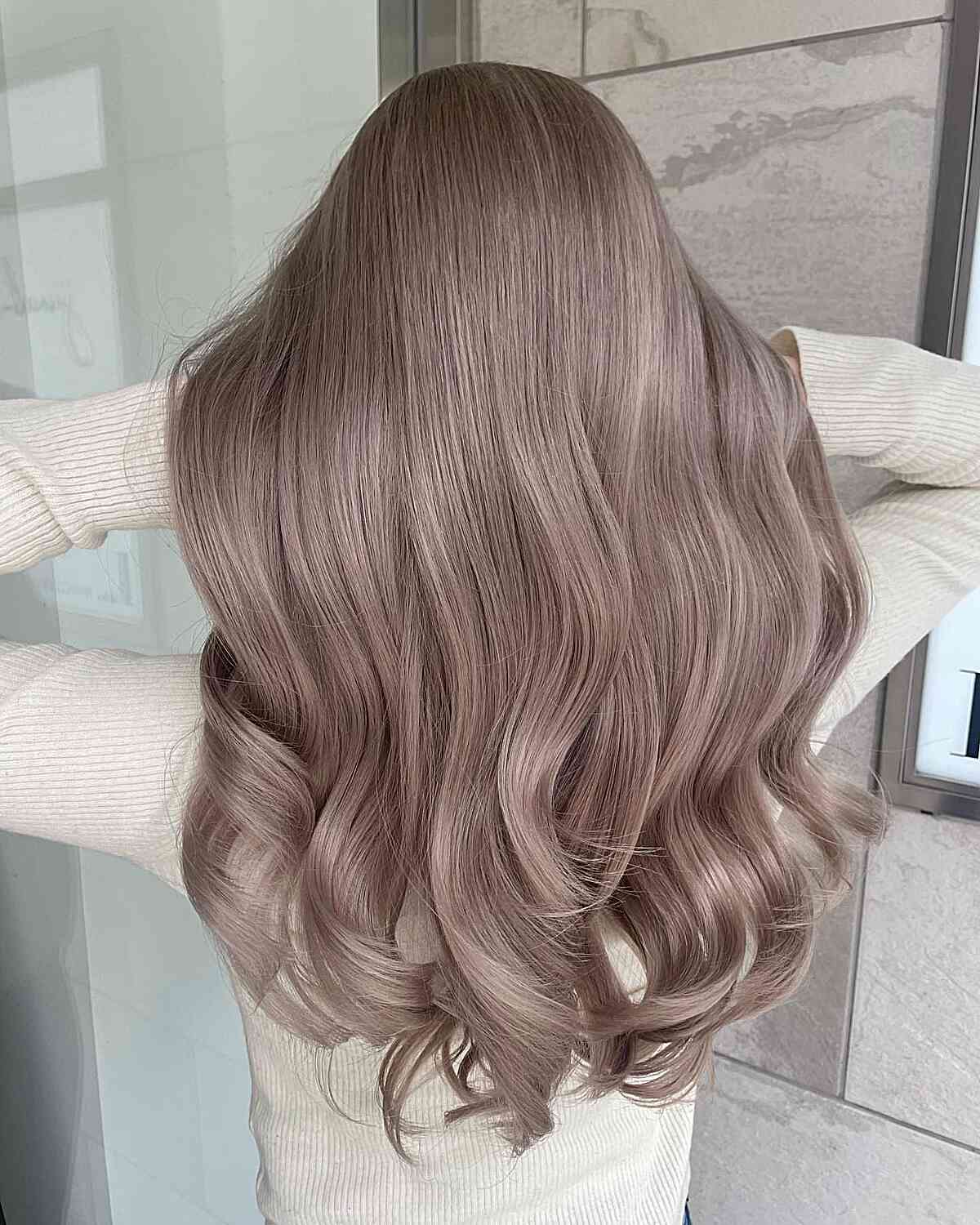 Wavy Thick Visual Idea — Winter Hair Colors for Pale Skin