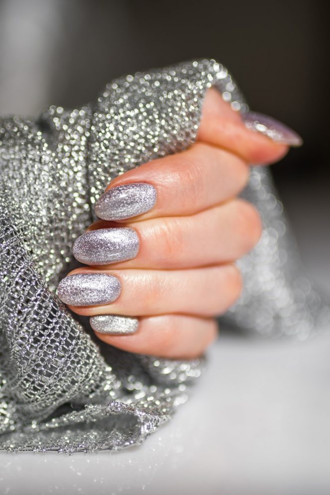 Nail Shape And Length E G Medium Almond Visual Idea Nail Shape And Length E G Medium Almond Visual Idea — Winter Dip Powder Nails