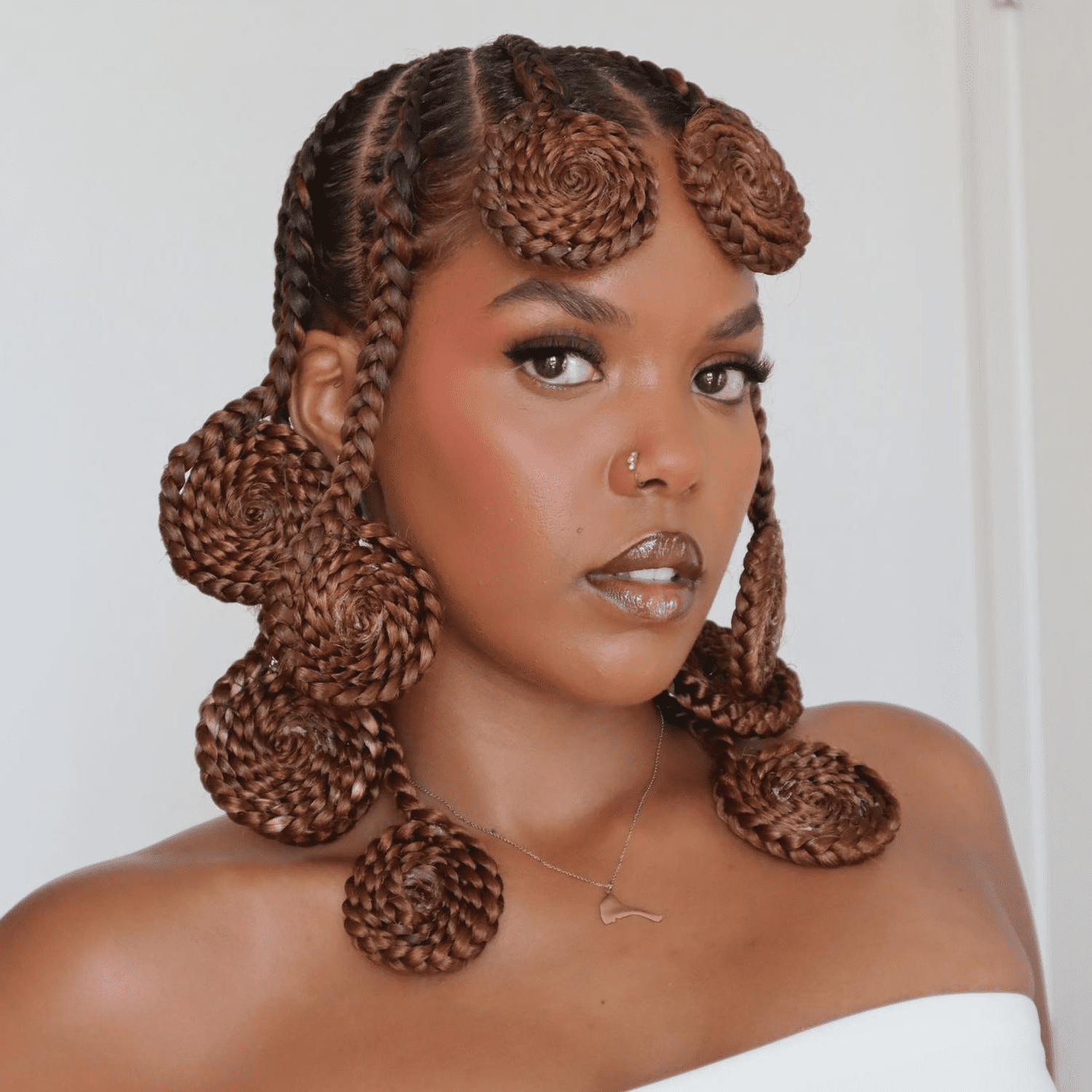 Shoulder Length Visual Idea — Winter Hairstyles for Black Women