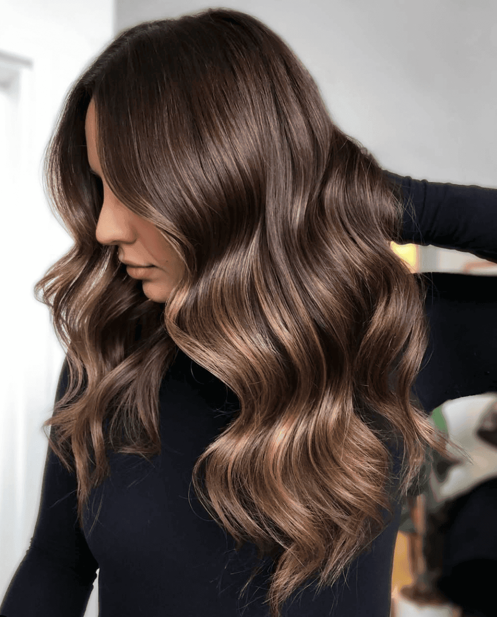 Rich Chocolate With Ash Highlights — Winter Hair Colors for Brunettes