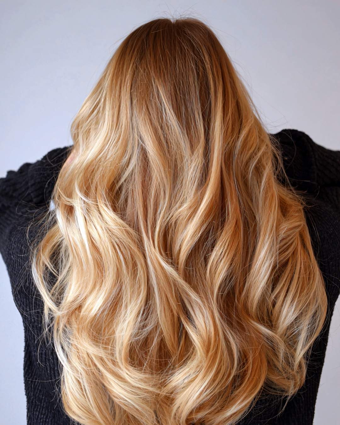 Back View Visual Idea — Winter Hair Colors for Pale Skin