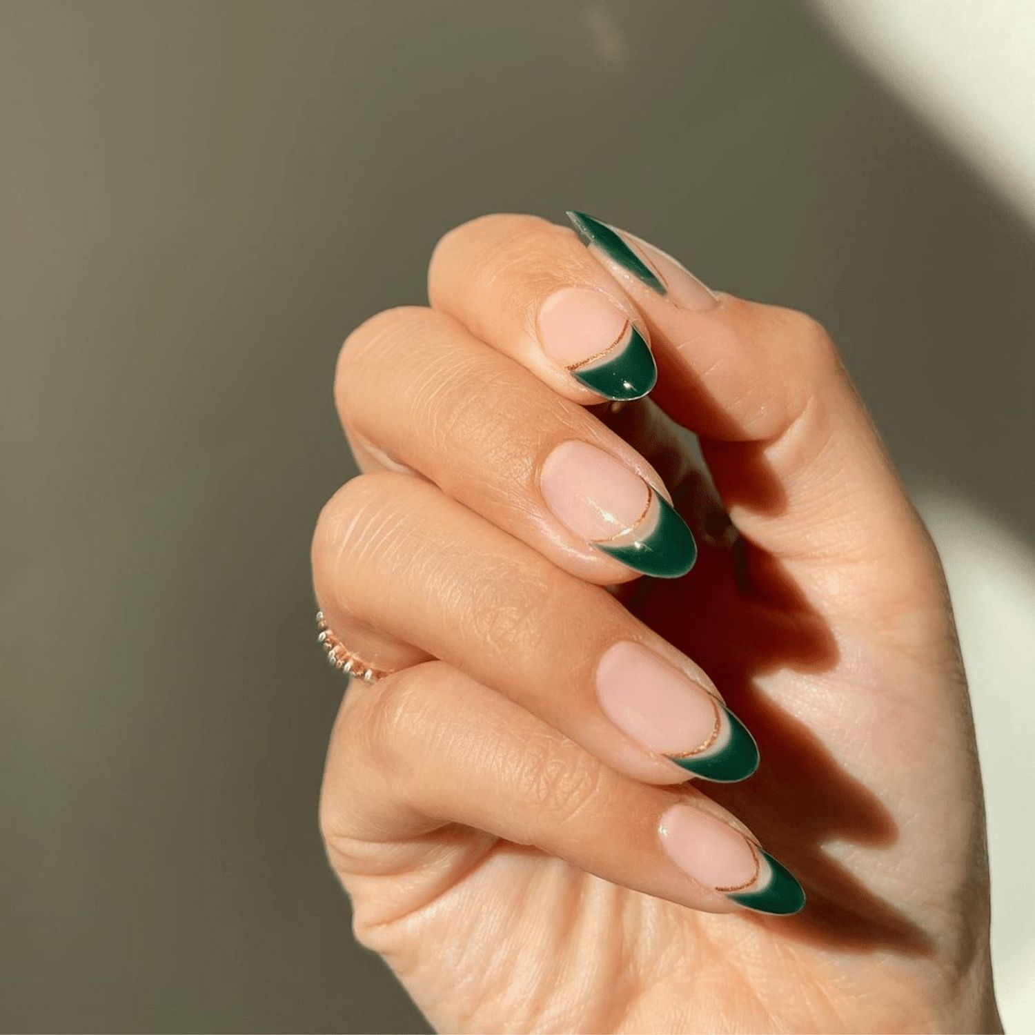The Single Detail A Reader Notices First Visual Idea — Emerald Green Nails