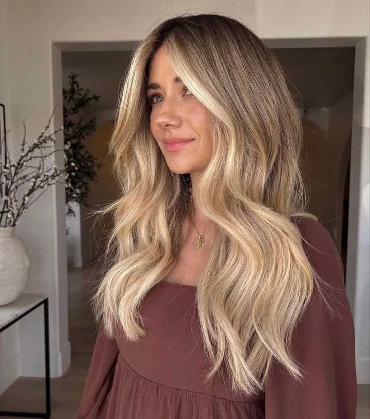 Ash Blonde With Beige Highlights Lob — Winter Hair Colors for Women Over 40