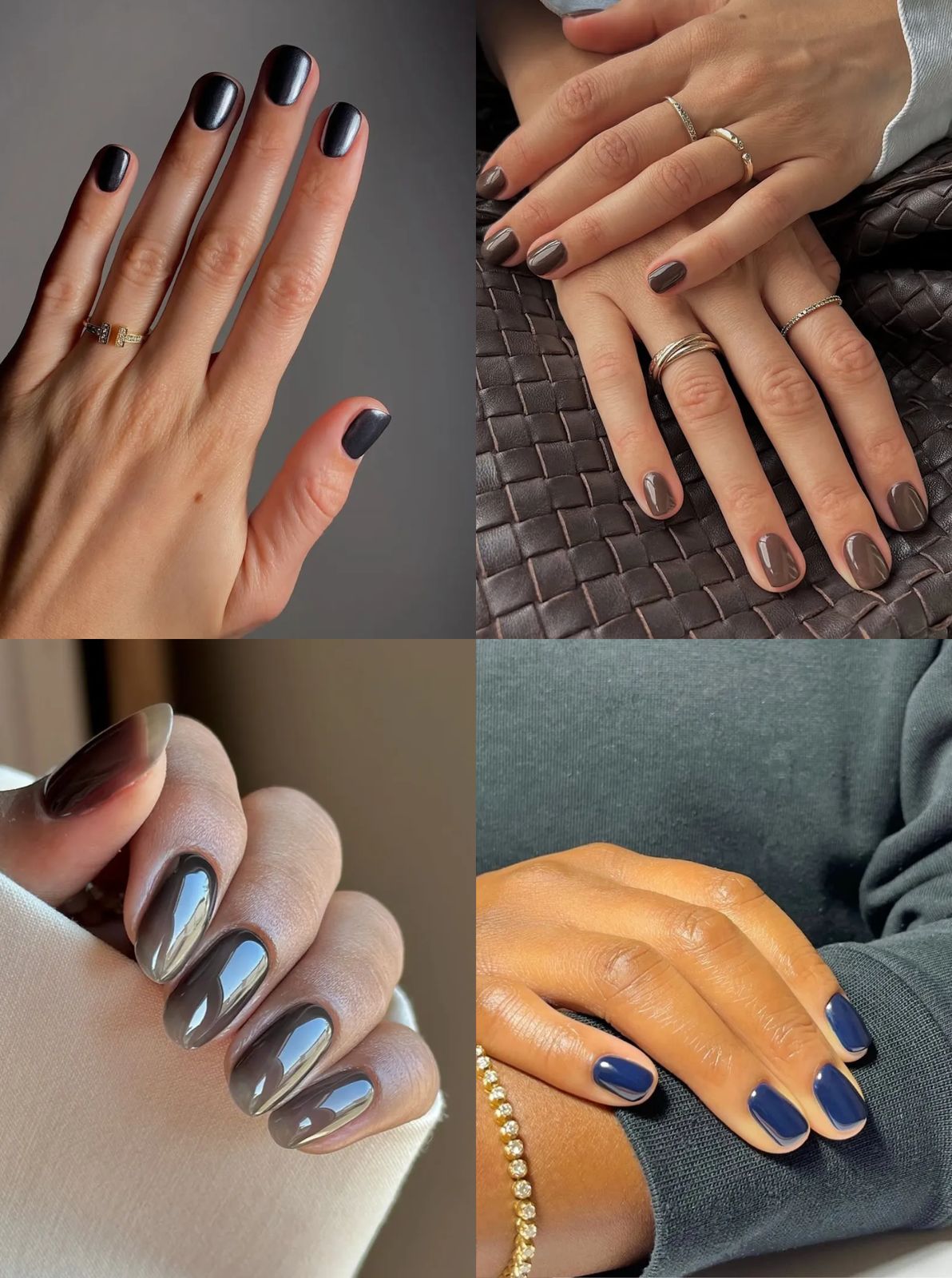 Dark Grey Medium Grey Visual Idea Dark Grey Medium Grey Visual Idea — Winter Nail Colors for Women Over 60