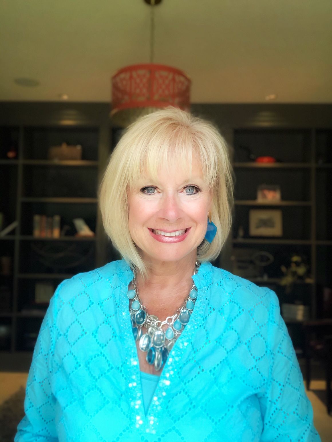 Fine Ash Blonde Bob with Bangs — Winter Haircuts for Women Over 50