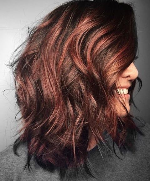 Chin Visual Idea Chin Visual Idea — Cinnamon Brown Hair