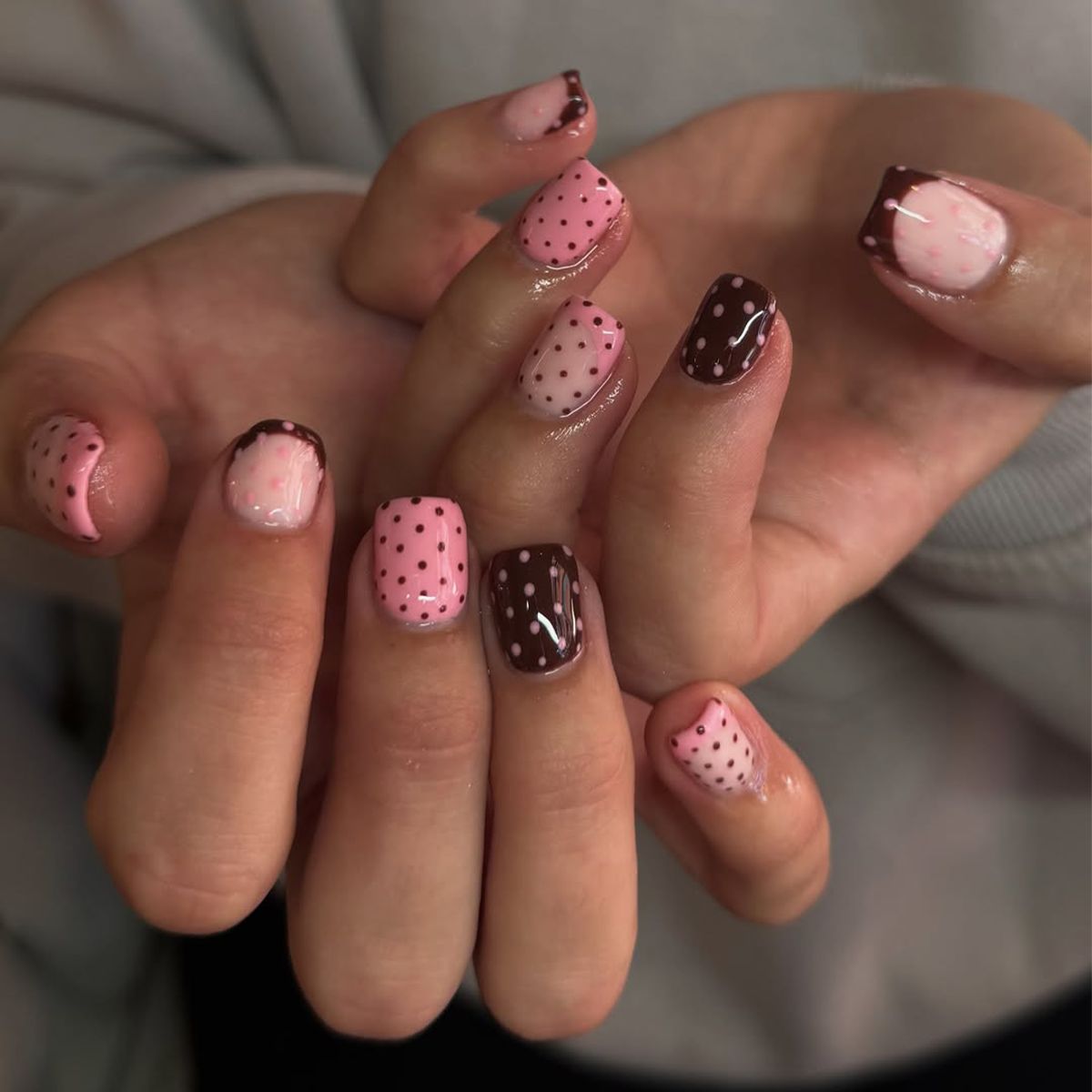 Blue Glitter Snowflake Nails Blue Glitter Snowflake Nails — Short Winter Square Nails