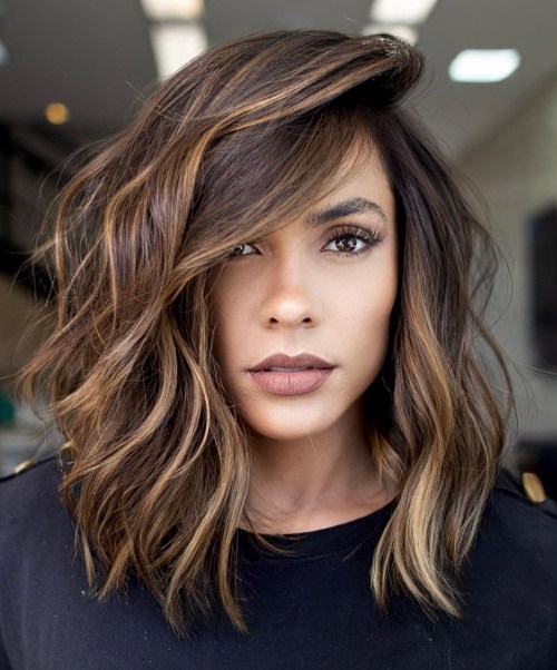Dark Chocolate With Auburn & Lighter Brown Highlights Dark Chocolate With Auburn & Lighter Brown Highlights — Fall to Winter Hair Colors