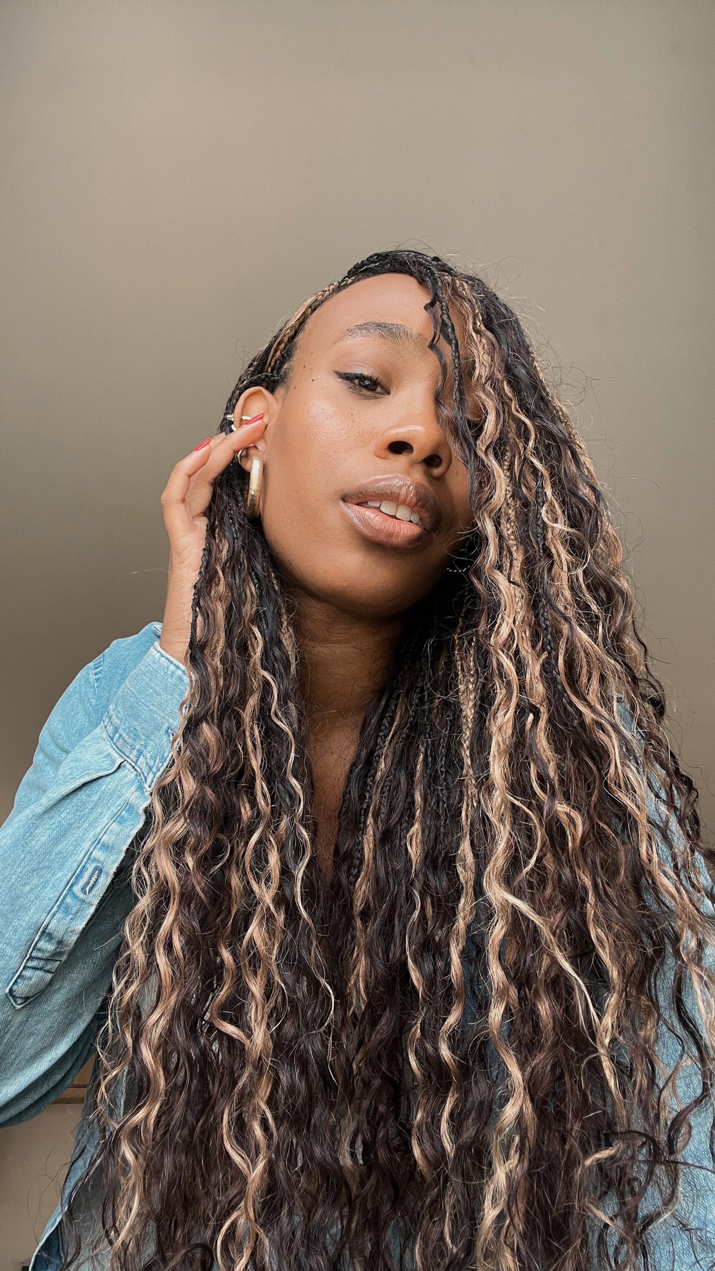 Visual Idea — Winter Braid Colors for Black Women