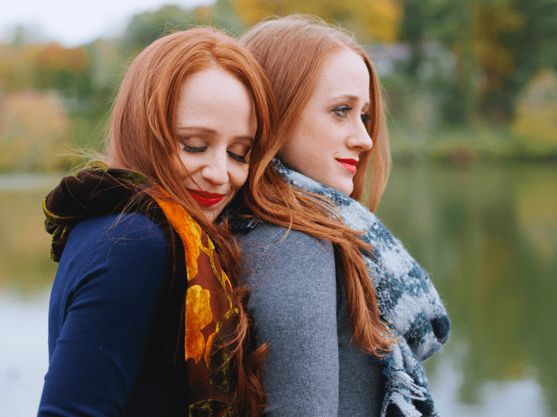 Rich Auburn With Golden Highlights Rich Auburn With Golden Highlights — Winter Hair Colors for Redheads