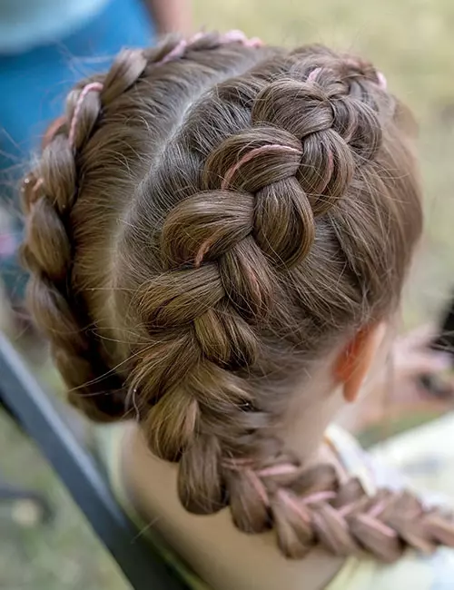 Braids Visual Idea Braids Visual Idea — Winter Hairstyles for School