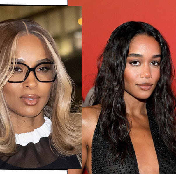 Caramel Highlighted Lob Back View Caramel Highlighted Lob Back View — Medium Length Winter Haircuts