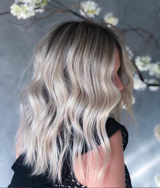 Ash Blonde With Silver Highlights — Winter Hair Colors for Blondes