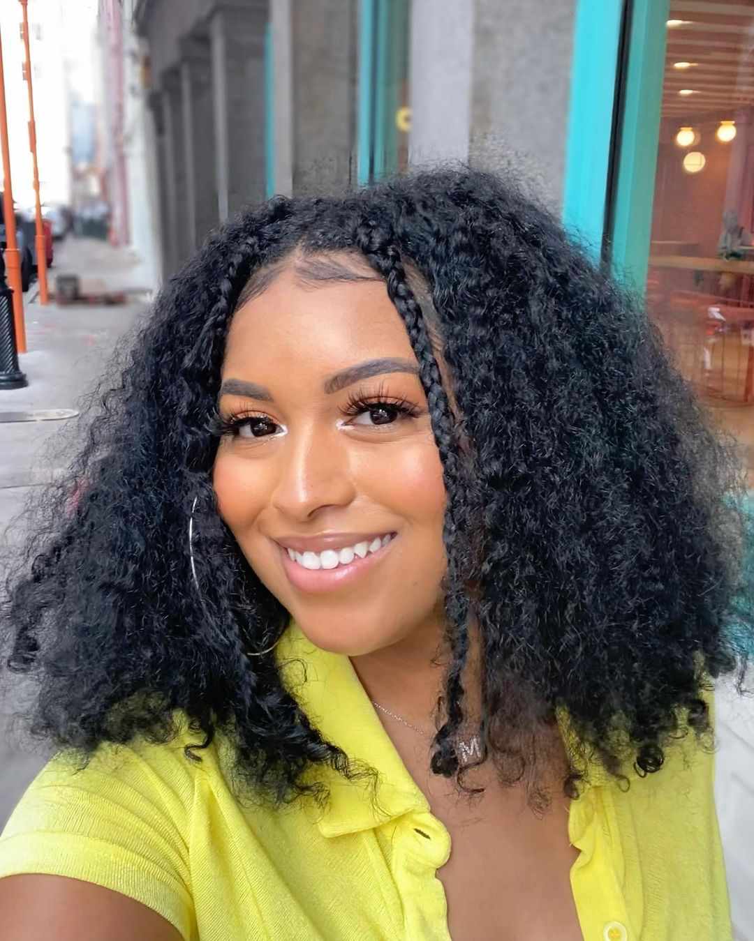 No Bangs Visual Idea No Bangs Visual Idea — Winter Natural Hairstyles