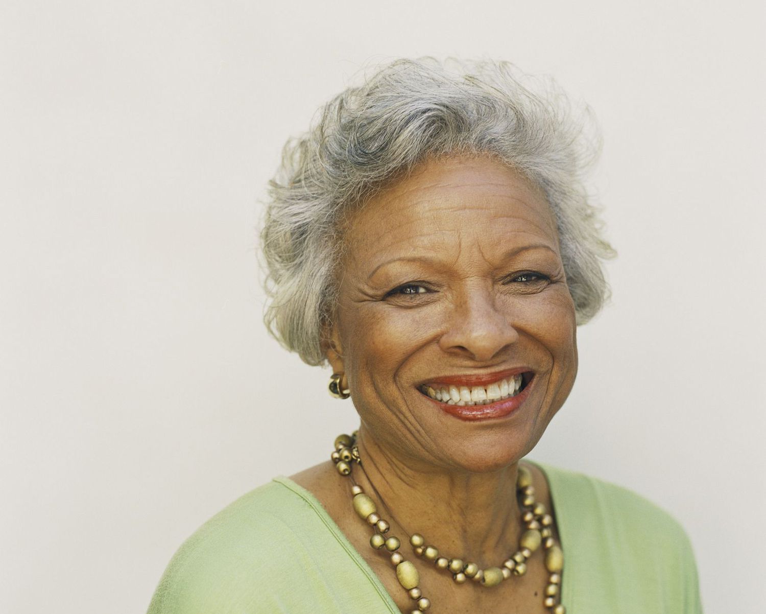 Air-Dried Short Layers With Volume Air-Dried Short Layers With Volume — Winter Hairstyles for Women Over 70