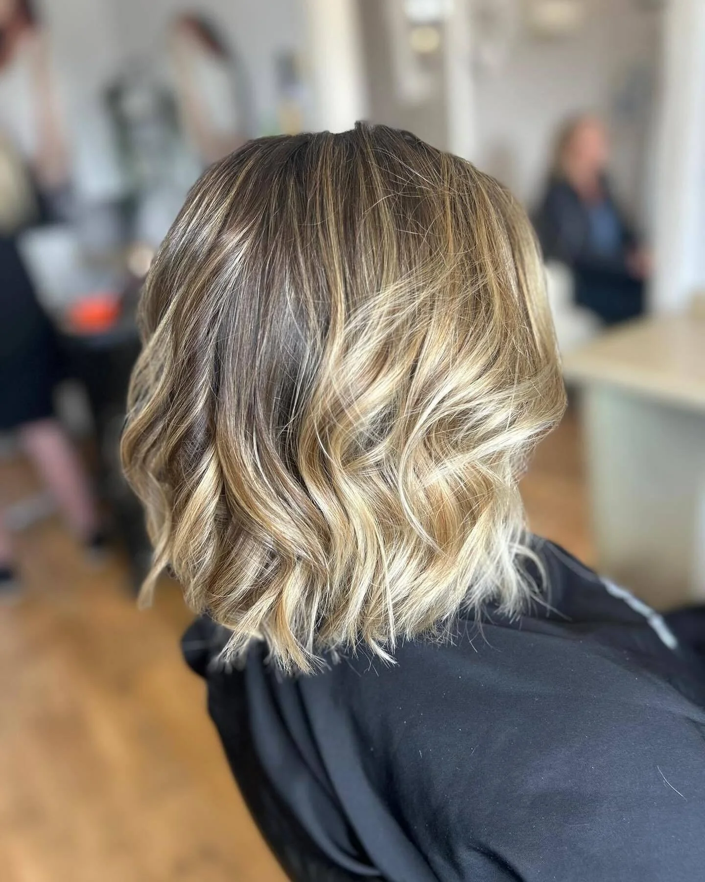Dark Blonde Balayage Bob Dark Blonde Balayage Bob — Medium Length Winter Haircuts