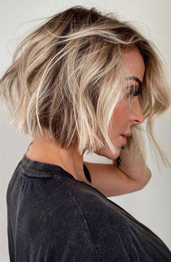 Visual Idea — Winter Hair Colors for Short Hair