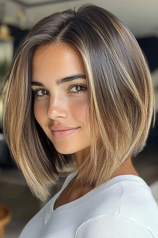 Angled Bob Visual Idea Angled Bob Visual Idea — Low Maintenance Winter Haircuts