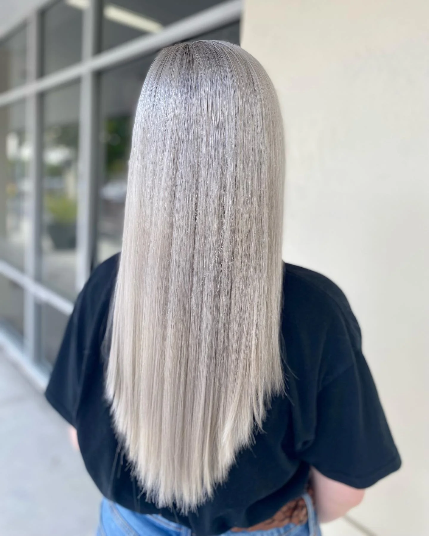 Uniform Cool Ash Gray Uniform Cool Ash Gray — Winter Hair Colors for Gray Hair