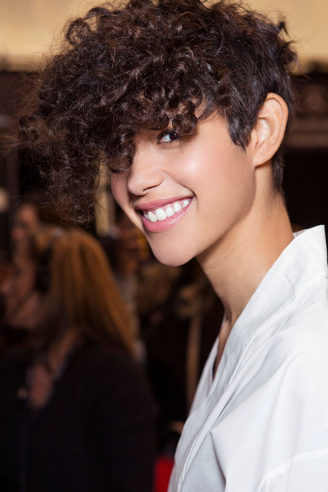 Dark Brown Pixie With Undercut Dark Brown Pixie With Undercut — Winter Hairstyles for Short Hair