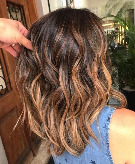 Lob Visual Idea — Reverse Balayage