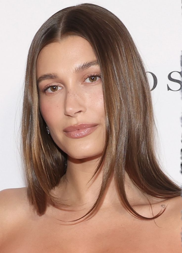 Sleek Blunt Bob Cool Ash Brown — Winter Hair Colors for Brunettes