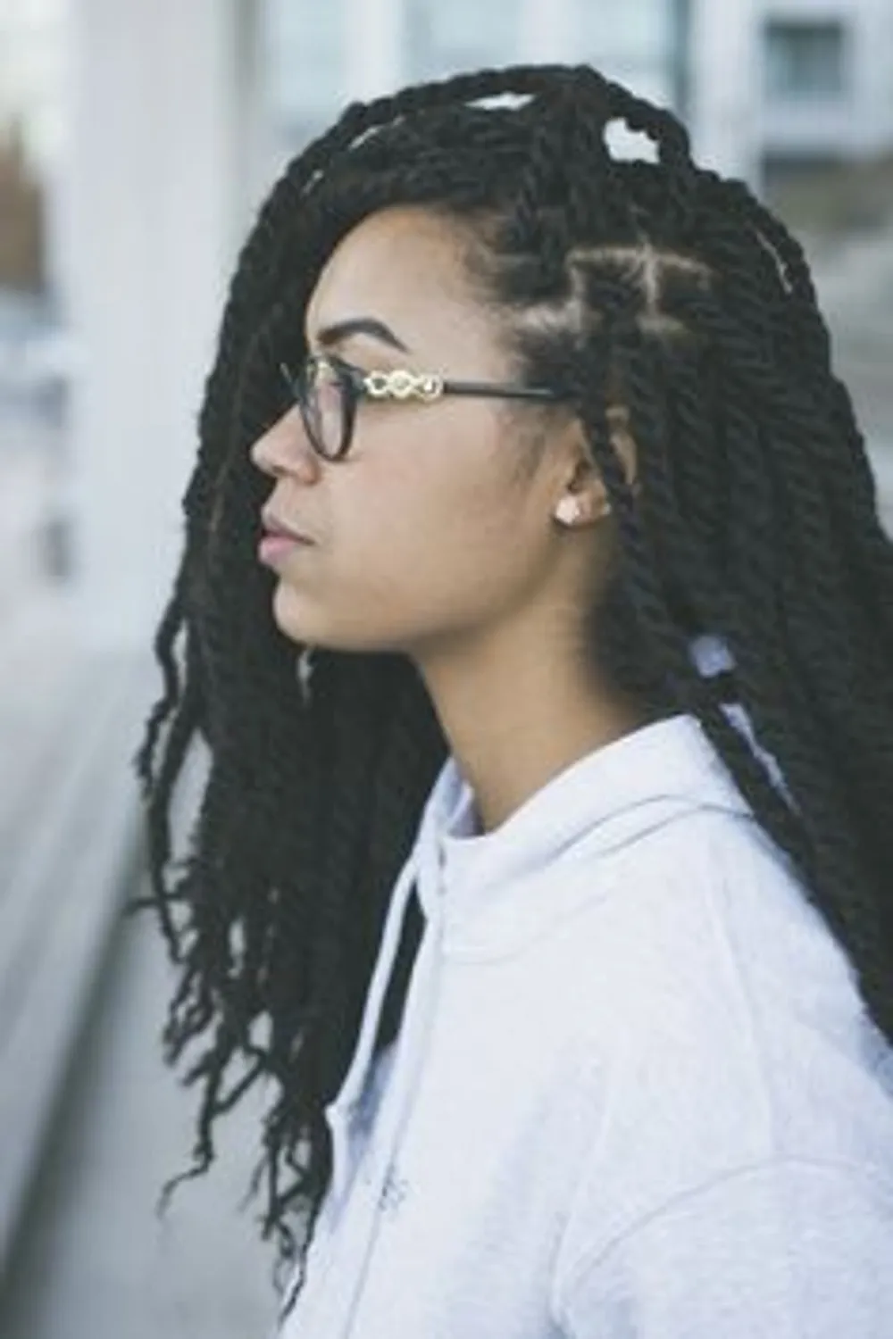 Voluminous Dark Twists — Winter Protective Hairstyles