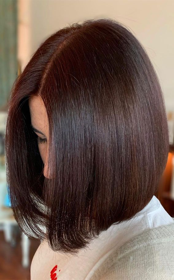 Bob Visual Idea Bob Visual Idea — Chestnut Brown Hair