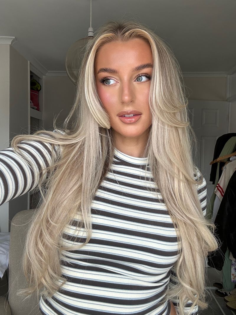 Icy Platinum Blonde With Ash Tones — Icy Blonde Hair