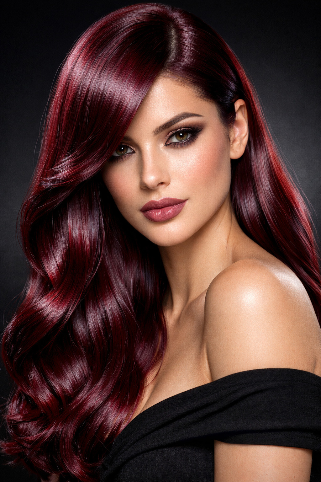 Free Burgundy Hair Filter: Try On Deep Red Shades Instantly