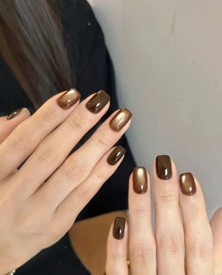 Playful Polka Dot French Tips Playful Polka Dot French Tips — Short Winter Square Nails