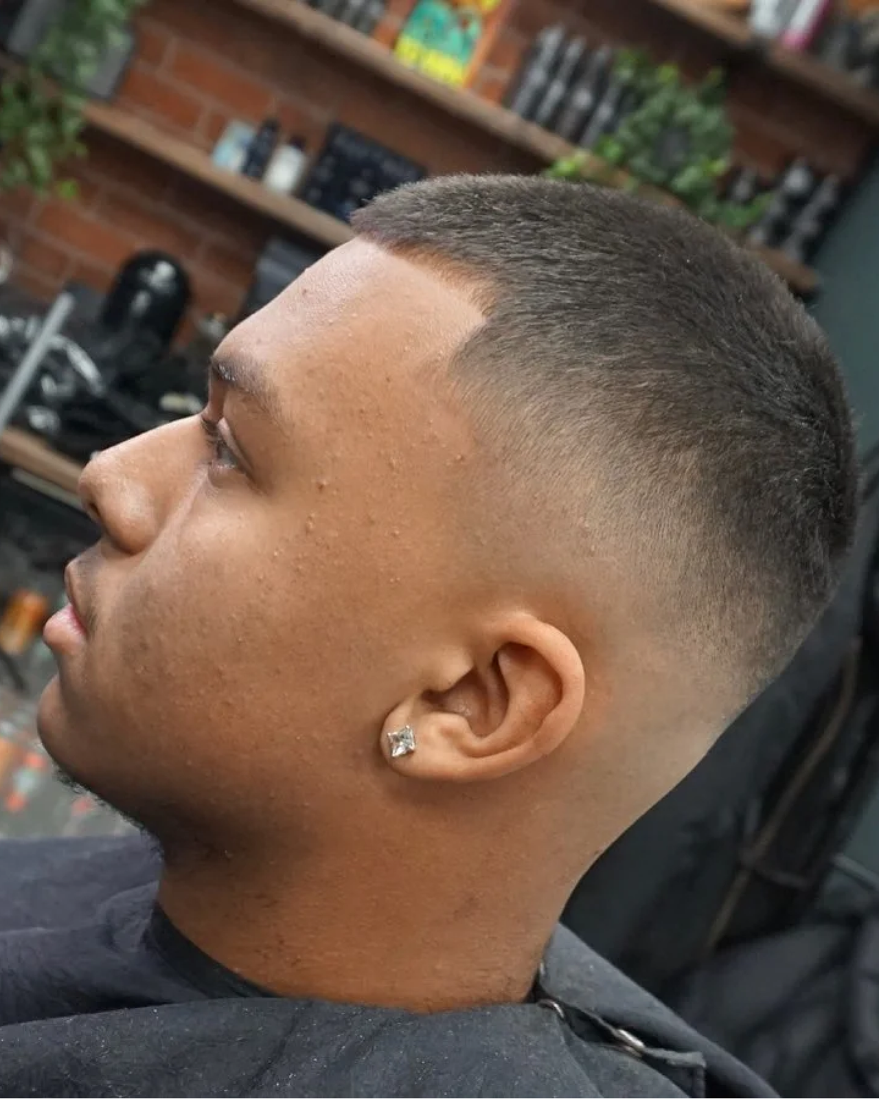 Buzz Cut With Clean Fade — Winter Haircuts for Men