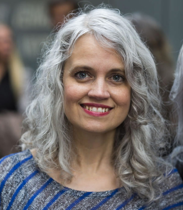 Loose Curls In Natural Grey Loose Curls In Natural Grey — Winter Haircuts for Gray Hair