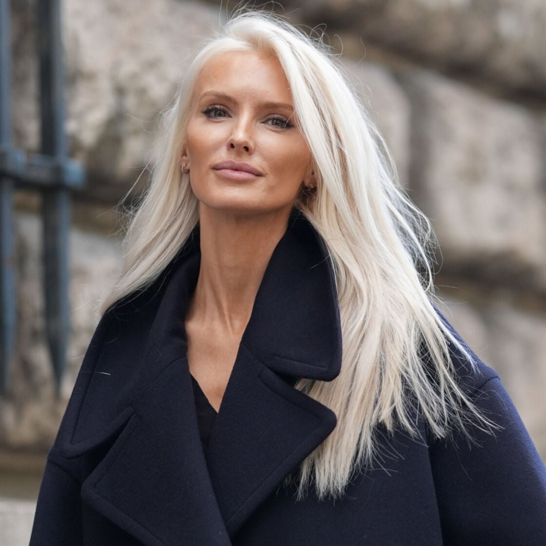 Extreme Icy Platinum Straight Hair — Winter Hair Colors for Blondes
