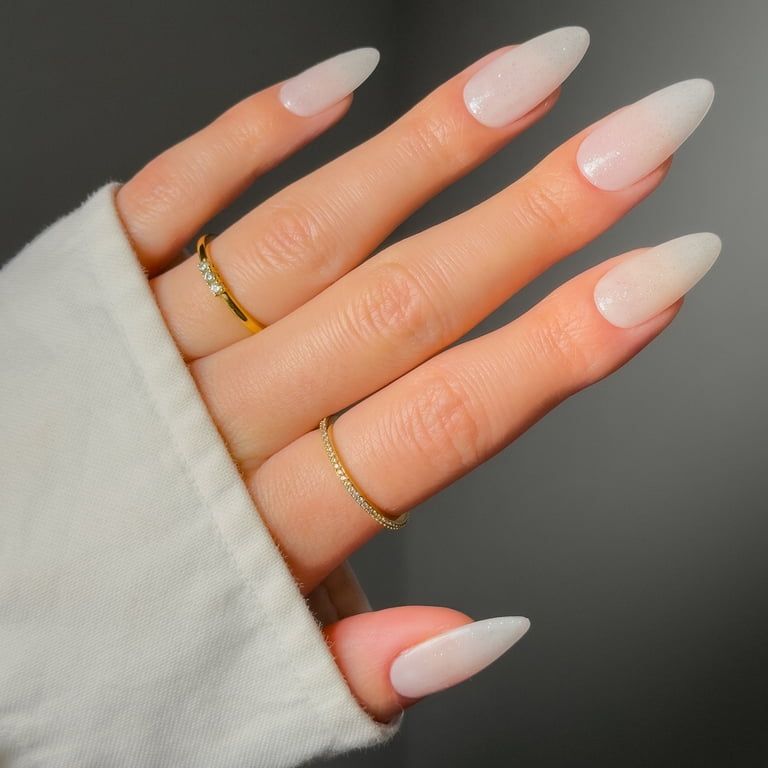 Any Visual Idea Any Visual Idea — Milky White Nails