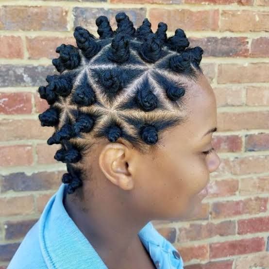 Shoulder Length Bantu Knots Shoulder Length Bantu Knots — Winter Hairstyles for Work
