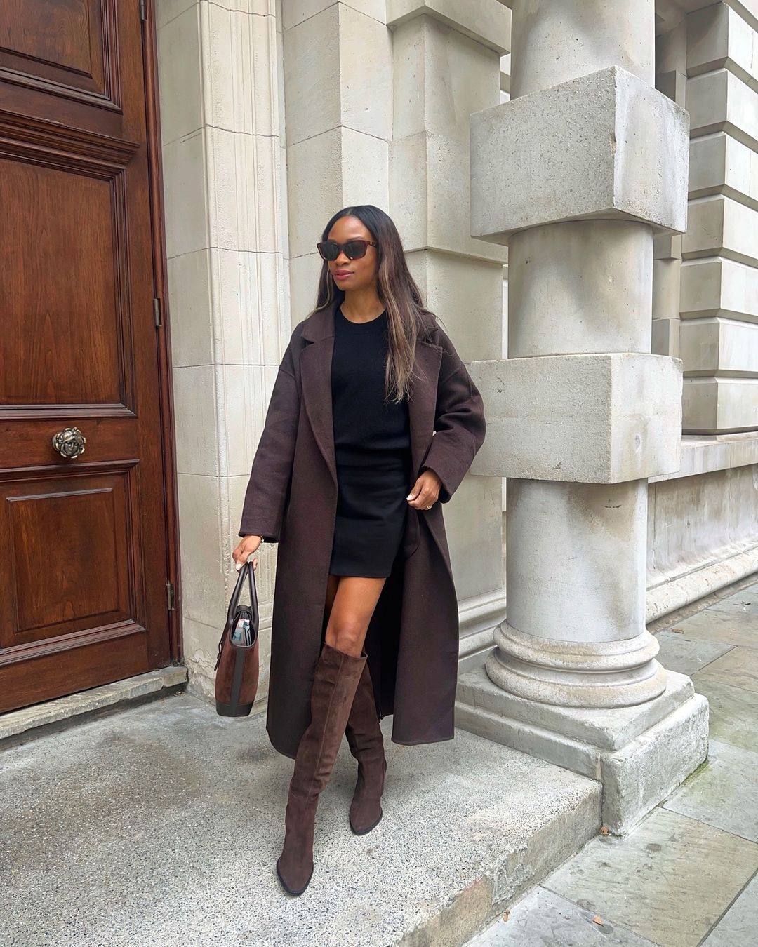 The Chicest Brown Boot Outfits to Copy From Stylish Londoners This Winter | Who What Wear