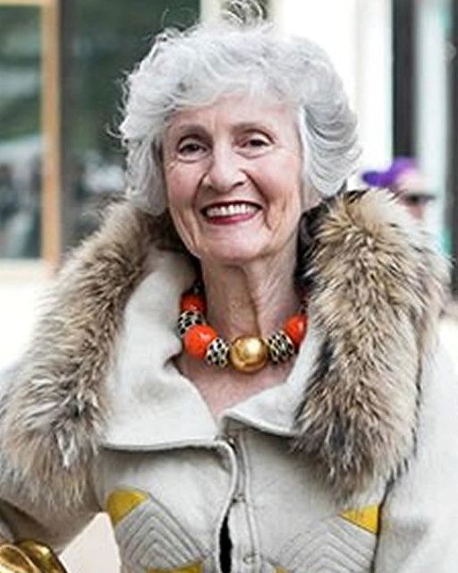 Silver Grey Bob With Soft Curls — Winter Hairstyles for Women Over 60
