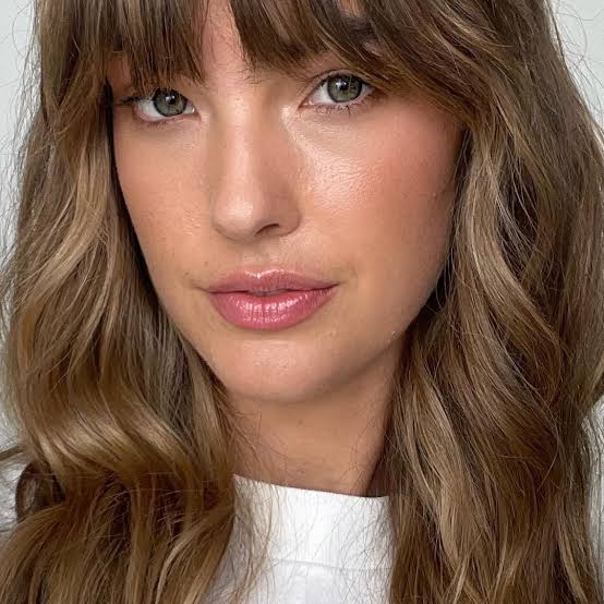 Warm Beige Blonde With Subtle Ash Tones — Winter Hair Colors for Olive Skin