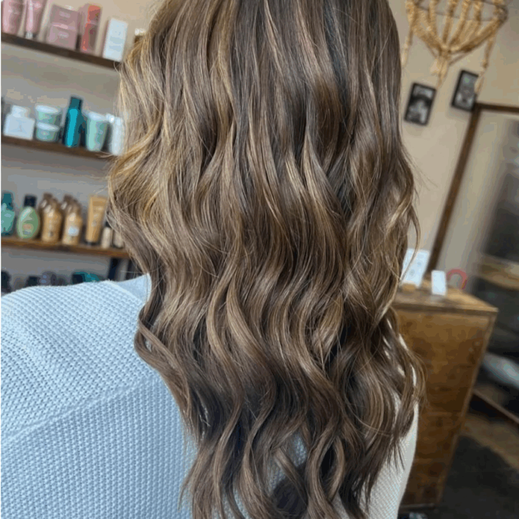 Medium Brown With Subtle Caramel Highlights — Winter Hair Colors for Olive Skin