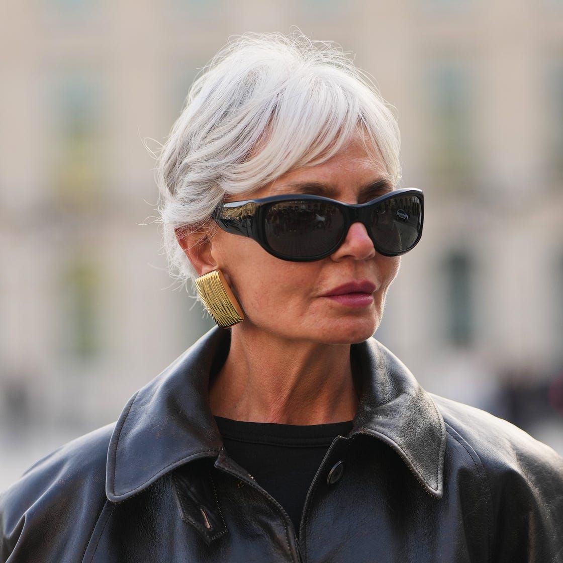Textured Grey Pixie With Upward Styling Textured Grey Pixie With Upward Styling — Winter Hairstyles for Women Over 70